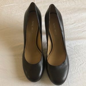 Ninewest round toe pumps - brown